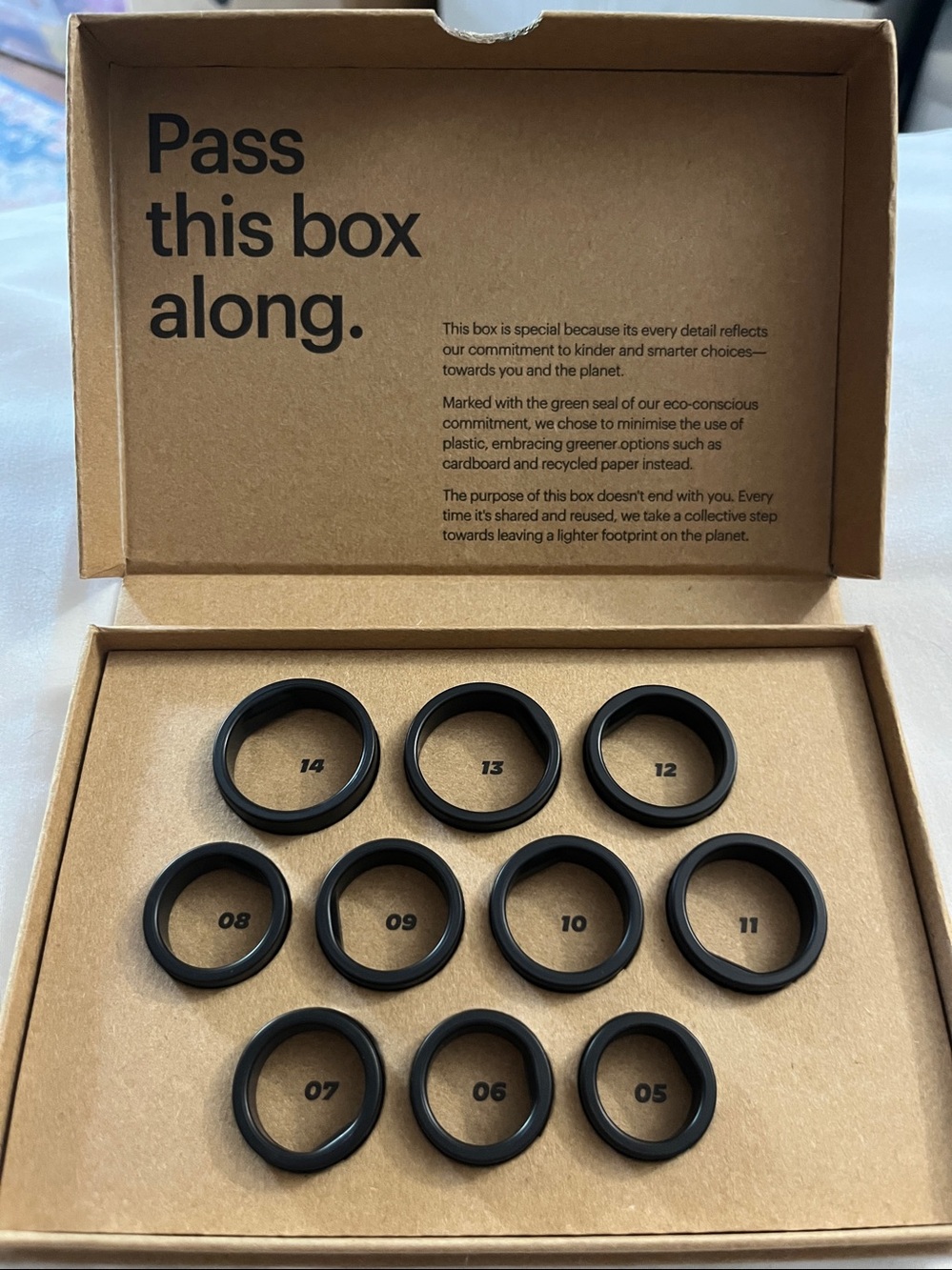 AIR Ring Sizing Kit - Brown
